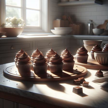 Chocolate Caramel Cupcakes