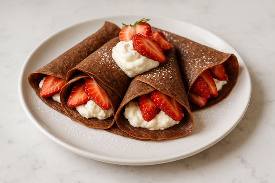 Chocolate Crepes