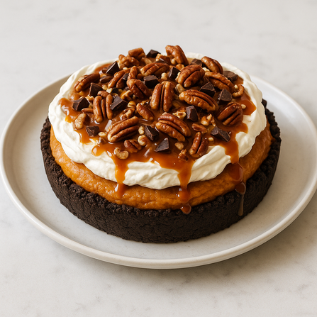 Easy Turtle Pumpkin Pie