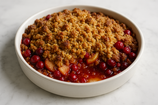 Cranberry Apple Crisp
