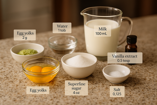 Wasabi Ice Cream Ingredients